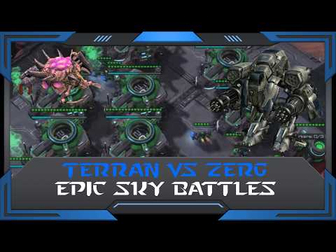 StarCraft 2 (RuFF Highlight): Epic Sky Battles