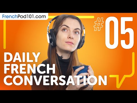 learn how to use the verb to be in French Daily French Conversations 01