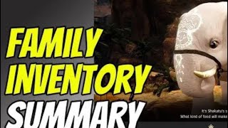 BDO Family Inventory
