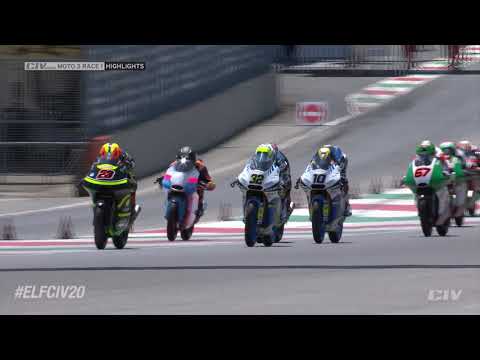 HIGHLIGHTS CIV 2020 || Gara 1 Moto 3