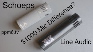 Video thumbnail for Schoeps  MK4 v Line Audio CM4 The $1000 Dollar Mic Difference? by ppm6.tv