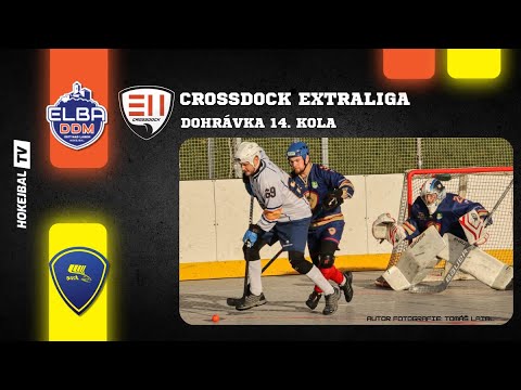 Highlights 14.kola CROSSDOCK Extraligy hokejbalu| Elba DDM Ústí nad Labem vs. HC Kert Park Praha