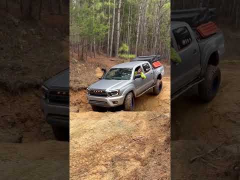 Letting that locker work ! Tacoma overland