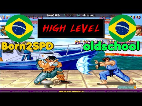 Super Street Fighter 2 Turbo ➤ Born2SPD (Brazil) vs oldschool (Brazil) 슈퍼 스트리트 파이터 2 터보