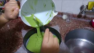 Ispanaklı Yaş Pasta ( Kış Pastası )