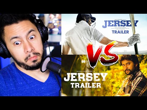 JERSEY vs JERSEY | Shahid Kapoor, Nani | Trailer Reactions