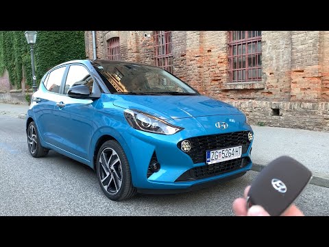 New HYUNDAI i10 Premium (2020) - FIRST LOOK exterior, interior & trunk space (1.2 84 PS)
