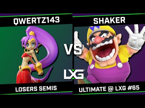 qwertz143 (Mii Gunner) vs Shaker (Wario) - Smash Ultimate @ LXG 65