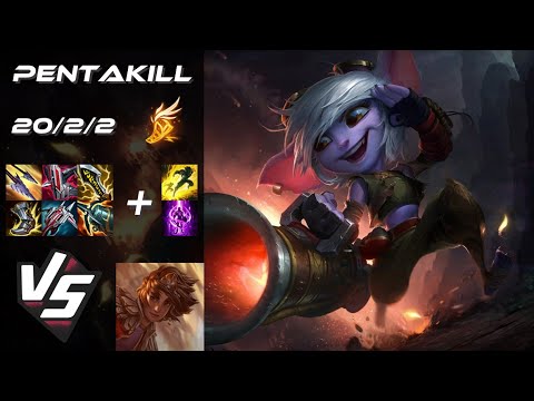 MID Tristana vs Taliyah [PENTAKILL] - NA Challenger Patch 14.10