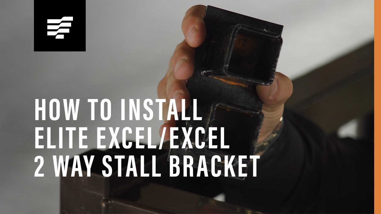 On white image of Tarter’s Elite Excel / Excel Wall Mount Stall Bracket