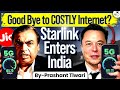 Startlink Enter In India JIO VI And Airtel Bad Days Start Elon Musk Starlink Enter In India