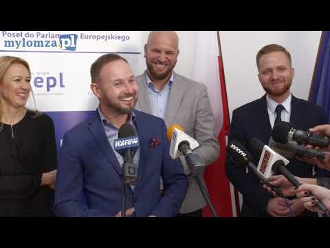 Tomasz Frankowski otwiera biuro w Łomży