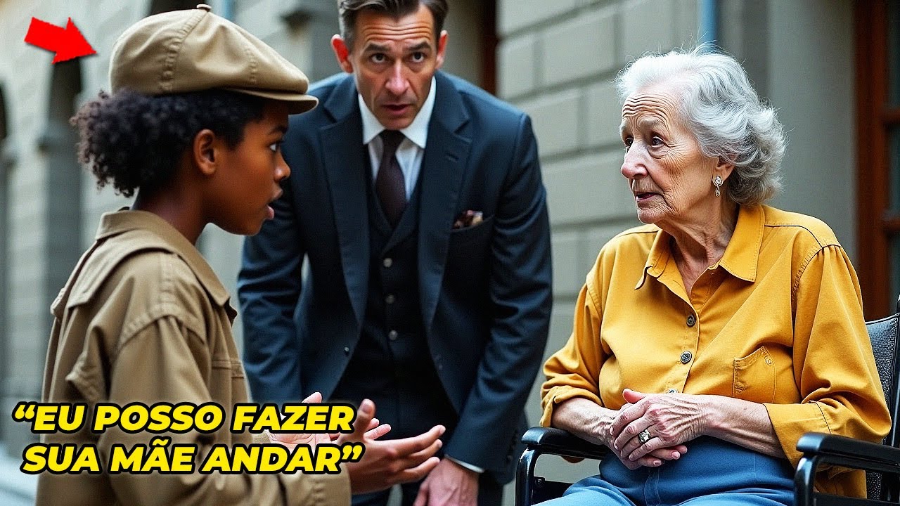 "TIO, EU POSSO FAZER SUA MÃE VOLTAR A ANDAR" DISSE O MENINO DE RUA AO MILIONÁRIO