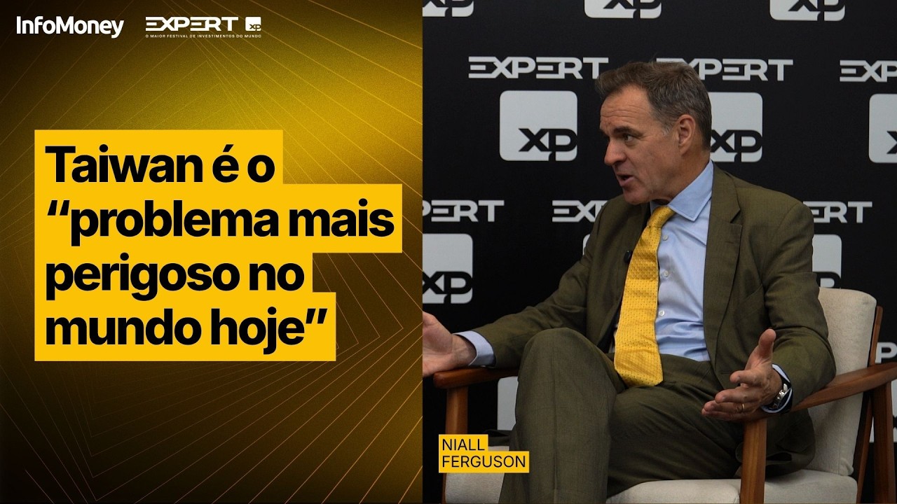 Niall Ferguson: Perturbações econômicas no mundo estão prejudicando o investidor brasileiro