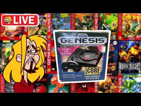TOP 10 SEGA GENESIS GAMES w/YoVideogames 🔴Full Stream🔴 (6-16)