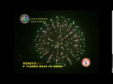 SA100WA06 - 4 INCH SHELL - WIZARD FIREWORKS - PS4013