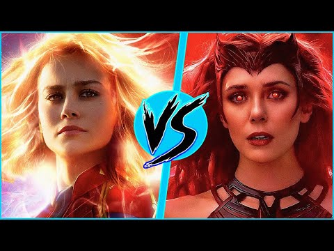 Scarlet Witch (MCU) VS Captain Marvel (MCU) | BATTLE ARENA | WandaVision | DanCo VS