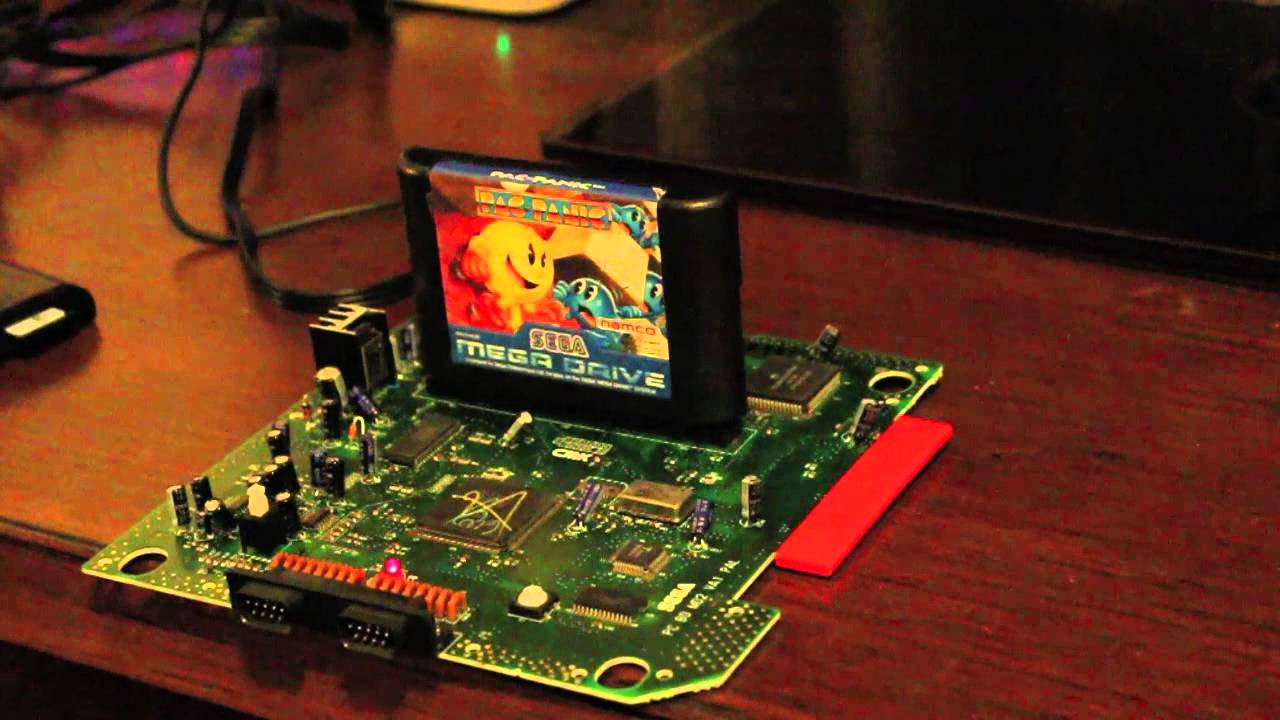 Sega Mega Drive II Repair to DC-in Power Socket