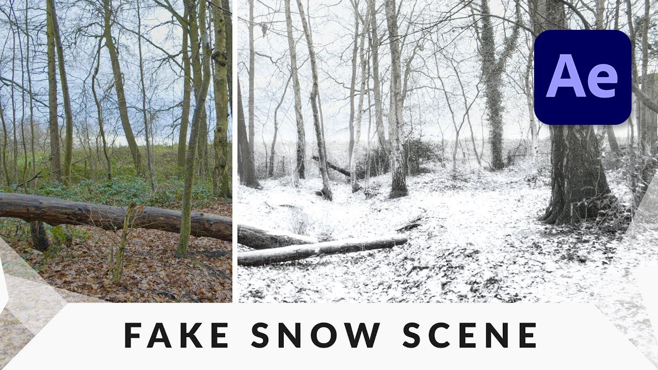 How to Make a SUPER REALISTIC Snow Scene in After Effects