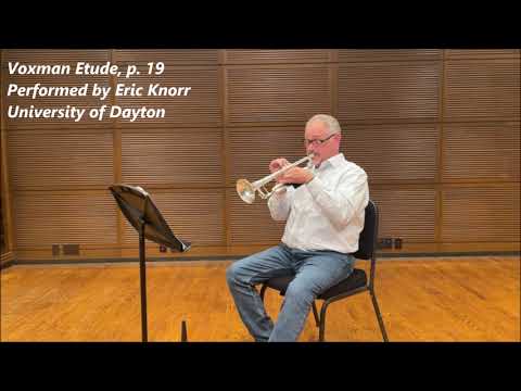 OMEA All-State Etude - Trumpet. Voxman p. 19