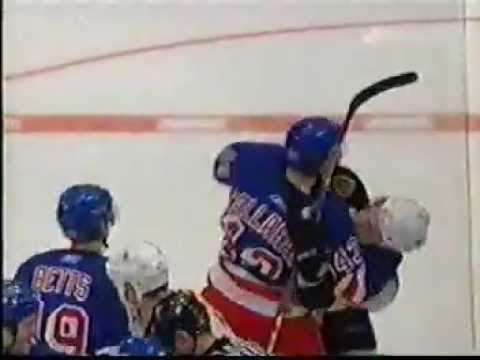 Ryan Callahan vs Chuck Kobasew March 17, 2007