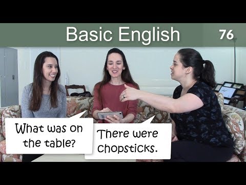 Lesson 76  Basic English with Jennifer  Past Forms of BE Was Were