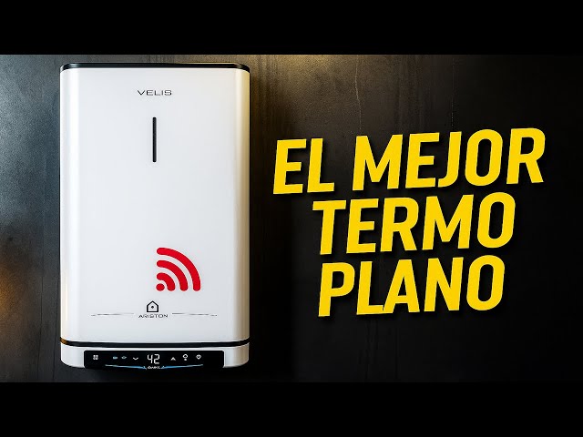 Vídeo relacionado con Ariston Velis Pro Wifi (ex.DUO 5 Fleck)- Termo Eléctrico 100L Litros Bajo Consumo Multiposición Calentador de Agua 127,2x27,5x51,1 para Instalación España Eficiencia B Rango(A+/F) Compatible con Alexa