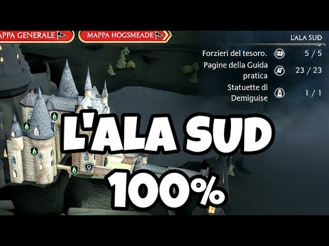 L'ALA SUD - TUTTI I COLLEZIONABILI A HOGWARTS LEGACY - PAGINE DELLA GUIDA PRATICA FORZIERI DEMIGUISE