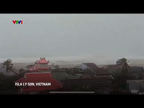 Al menos 2 muertos, 26 desaparecidos en Vietnam por un tifón