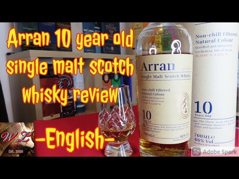 Arran 10 year old english review #51 ep.146 - single malt scotch whisky -