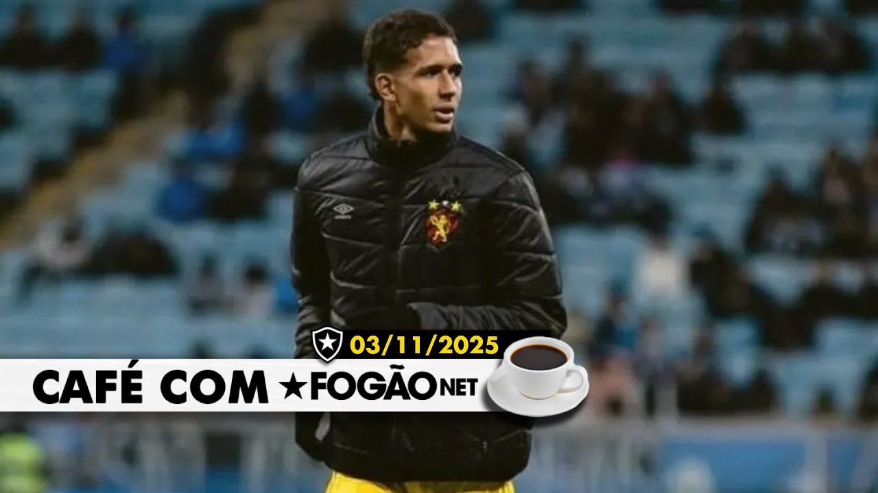 LIVE Café com FogãoNET | Rodada ajuda, e Botafogo volta ao G-6; joia do Sport na mira LIVE Café com FogãoNET | Rodada ajuda, e Botafogo volta ao G-6; joia do Sport na mira