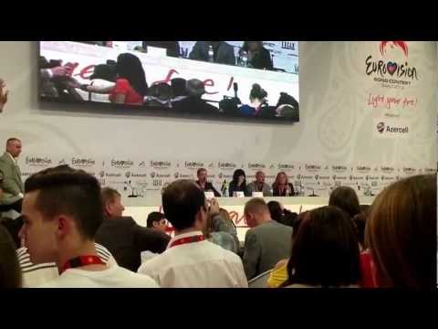 Eurovision 2012: Winners press Loreen, Sweden