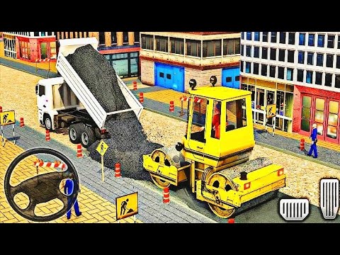 Real City Road Construction 3D Game NewGameplay 