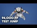 96,000 ft Test Jump Success - Red Bull Stratos 201...