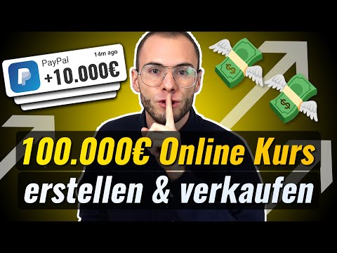 100.000€ Online Kurs erstellen & verkaufen (2026): Mit KI - Einsteiger Anleitung auf Deutsch