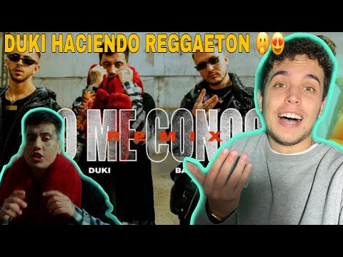 (REACCIÓN) NO ME CONOCEN (REMIX) - BANDIDO, DUKI, REI, TIAGO PZK (VIDEO OFICIAL)