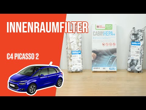 How to change the cabin filter on a C4 Picasso 2 👃