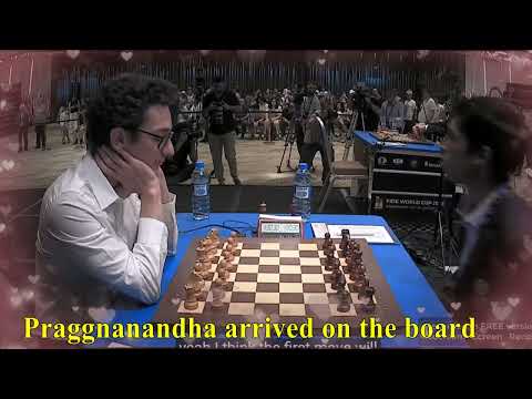Pragg :  Hey Fabi ! I m ready to fight over the board FIDE World Cup 2023 | Semifinal Open