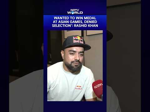 "Wanted To Win Medal At Asian Games, Denied Selection": Rashid Khan To NDTV