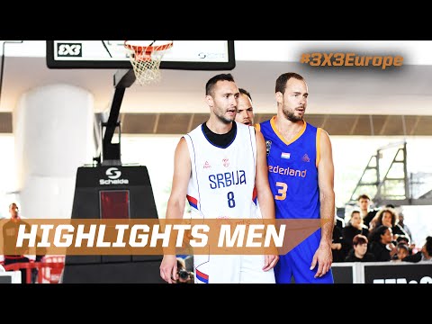 Final Highlights - Serbia v Netherlands - Netherlands - 2016 FIBA 3x3 Europ. Championship Qualifier