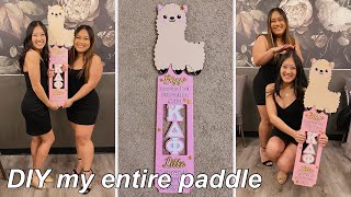 MY DIY SORORITY PADDLE