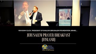 Yehudah Glick: Jerusalem Prayer Breakfast [Finland]