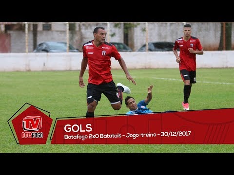GOLS: Botafogo 2x0 Batatais - Jogo-treino - 30.12.2017