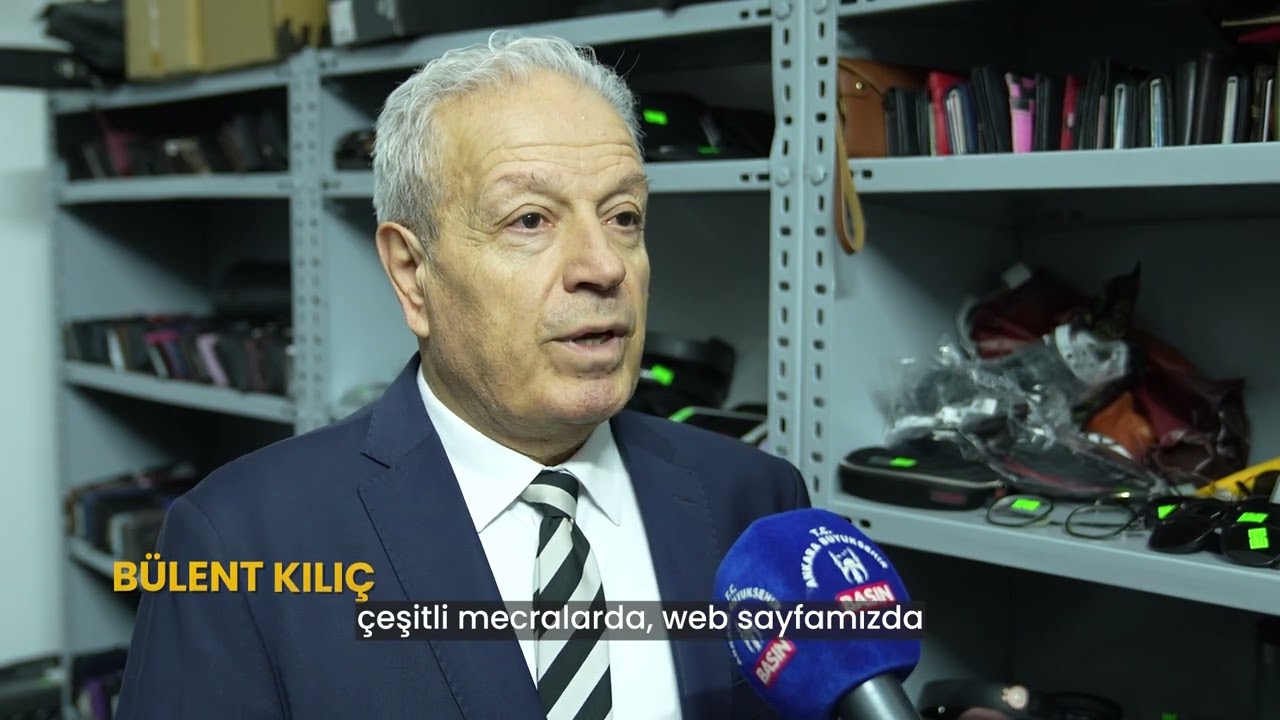 EGO GENEL MÜDÜRLÜĞÜ'NÜN KAYIP EŞYA LİSTESİNDE YOK YOK