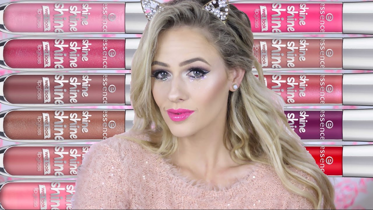 Watch video essence shine,shine,shine Lipgloss. SWATCHING ALL ON MY LIPS! first impressions! Now essence shine,shine,shine Lipgloss. SWATCHING ALL ON MY LIPS! first impressions!