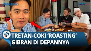 REAKSI GIBRAN saat Tretan Muslim & Coki 'Roasting' Dirinya soal Wapres Ngantuk Secara Langsung