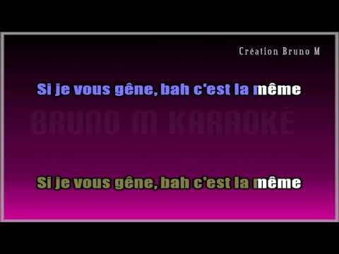 karaoke - Maitre Gims feat Vianney - la même