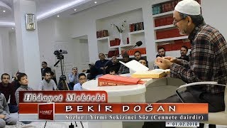 Bekir Doğan - Sözler - Yirmi Sekizinci Söz - Cennete dairdir