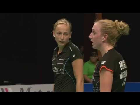 Muskens / Piek vs Goliszewski / Nelte (WD, SF) Yonex Dutch Open 2015