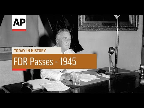 FDR Passes - 1945 | Today In History | 12 Apr 17
